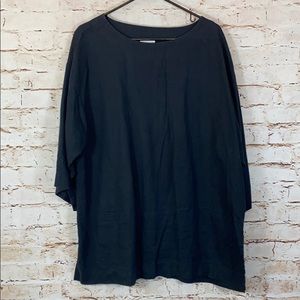 Pure J. Jill Linen Oversized Tunic
